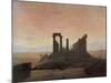 The Temple of Juno at Agrigento-Caspar David Friedrich-Mounted Giclee Print