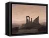 The Temple of Juno in Agrigento-Caspar David Friedrich-Framed Stretched Canvas