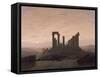 The Temple of Juno in Agrigento-Caspar David Friedrich-Framed Stretched Canvas