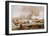 The Temple of Jupiter and the Forum at Pompeii, circa 1860-Giacinto Gigante-Framed Giclee Print