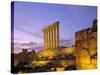 The Temple of Jupiter, Baalbek, Bekaa Valley, Lebanon-Charles Bowman-Stretched Canvas