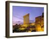 The Temple of Jupiter, Baalbek, Bekaa Valley, Lebanon-Charles Bowman-Framed Photographic Print