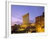 The Temple of Jupiter, Baalbek, Bekaa Valley, Lebanon-Charles Bowman-Framed Photographic Print