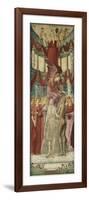 The Temple of Love-Edward Burne-Jones-Framed Giclee Print