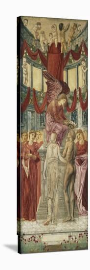 The Temple of Love-Edward Burne-Jones-Stretched Canvas