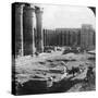 The Temple of Luxor, Thebes, Egypt, C1900-Underwood & Underwood-Stretched Canvas