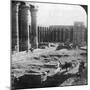 The Temple of Luxor, Thebes, Egypt, C1900-Underwood & Underwood-Mounted Photographic Print