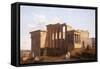 The Temple of Minerva, Athens, Greece-Landelot-Theodore Turpin De Crisse-Framed Stretched Canvas