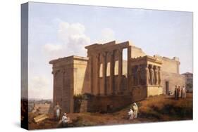 The Temple of Minerva, Athens, Greece-Landelot-Theodore Turpin De Crisse-Stretched Canvas