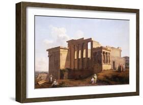 The Temple of Minerva, Athens, Greece-Landelot-Theodore Turpin De Crisse-Framed Giclee Print
