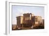 The Temple of Minerva, Athens, Greece-Landelot-Theodore Turpin De Crisse-Framed Giclee Print