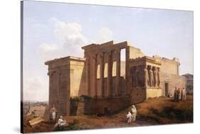 The Temple of Minerva, Athens, Greece-Landelot-Theodore Turpin De Crisse-Stretched Canvas