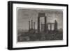 The Temple of Minerva in Aegina, Greece-Harry John Johnson-Framed Giclee Print