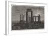 The Temple of Minerva in Aegina, Greece-Harry John Johnson-Framed Giclee Print