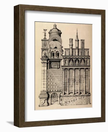 The Temple of Music by Robert Fludd, 1617-null-Framed Giclee Print