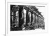 The Temple of Neptune at Paestum, Etched by Francesco Piranesi, 1778-Giovanni Battista Piranesi-Framed Giclee Print