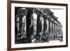 The Temple of Neptune at Paestum, Etched by Francesco Piranesi, 1778-Giovanni Battista Piranesi-Framed Giclee Print