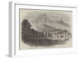 The Temple of Neptune at Zowan, Near the Source of the Stream Which Supplied Water to Carthage-null-Framed Giclee Print