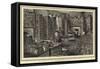 The Temple of Peace, Mr Gladstone in His Study at Hawarden-null-Framed Stretched Canvas