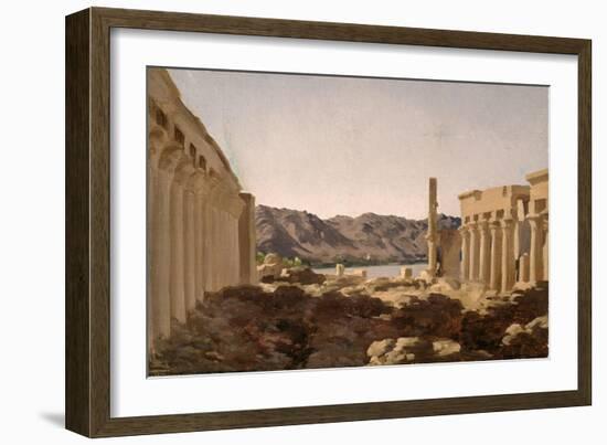 The Temple of Philae, 1868-Frederick Leighton-Framed Giclee Print