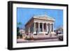 The Temple of Poseidon, Paestum, Italy, 1933-1934-Joseph Buhlmann-Framed Giclee Print