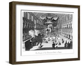 The Temple of Ten Thousand Idols in Japan, C1860-A Thom-Framed Giclee Print