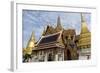 The Temple of the Emerald Buddha, Grand Palace, Bangkok, Thailand, Southeast Asia, Asia-Jean-Pierre De Mann-Framed Photographic Print