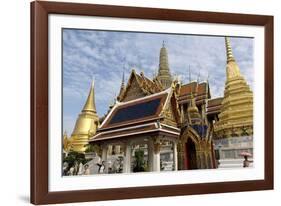 The Temple of the Emerald Buddha, Grand Palace, Bangkok, Thailand, Southeast Asia, Asia-Jean-Pierre De Mann-Framed Photographic Print