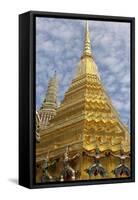 The Temple of the Emerald Buddha, Grand Palace, Bangkok, Thailand, Southeast Asia, Asia-Jean-Pierre De Mann-Framed Stretched Canvas