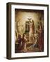 The Temple of the Holy Grail, Lohengrin Mural Cycle-Wilhelm Hauschild-Framed Giclee Print