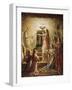 The Temple of the Holy Grail, Lohengrin Mural Cycle-Wilhelm Hauschild-Framed Giclee Print