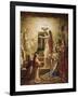 The Temple of the Holy Grail, Lohengrin Mural Cycle-Wilhelm Hauschild-Framed Giclee Print