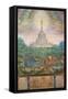 The Temple of the Holy Grail-Edward von Steinle-Framed Stretched Canvas