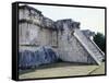 The Temple of the Planet Venus, in Chichen Itza-null-Framed Stretched Canvas