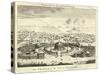 The Temple of the Sun in Nineveh Engraving-null-Stretched Canvas