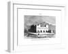 The Temple of the Sun on the Island of Titicaca, Peru, 19th Century-Edouard Riou-Framed Giclee Print