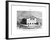 The Temple of the Sun on the Island of Titicaca, Peru, 19th Century-Edouard Riou-Framed Giclee Print