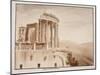 The Temple of the Tiburtine Sibyl, 1833-Agostino Tofanelli-Mounted Giclee Print