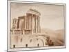 The Temple of the Tiburtine Sibyl, 1833-Agostino Tofanelli-Mounted Giclee Print
