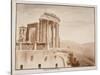 The Temple of the Tiburtine Sibyl, 1833-Agostino Tofanelli-Stretched Canvas