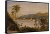 The Temple of the Tooth, Kandy, Ceylon, c.1852-Andrew Nicholl-Framed Stretched Canvas