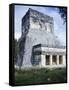 The Temple of Tigers or Jaguars in Chichen Itza-null-Framed Stretched Canvas