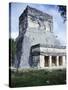 The Temple of Tigers or Jaguars in Chichen Itza-null-Stretched Canvas