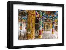 The Temple of Wat (Phnom) Nokor-Michael Nolan-Framed Photographic Print