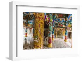 The Temple of Wat (Phnom) Nokor-Michael Nolan-Framed Photographic Print