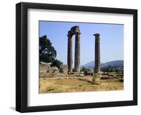 The Temple of Zeus in Nemea, Greece-null-Framed Giclee Print