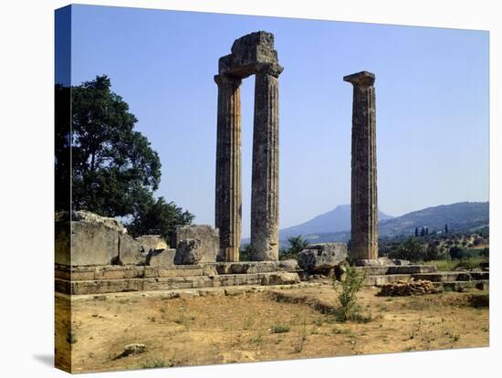 The Temple of Zeus in Nemea, Greece-null-Stretched Canvas