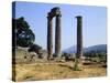 The Temple of Zeus in Nemea, Greece-null-Stretched Canvas