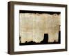 The Temple Scroll, from the Dead Sea Scrolls-null-Framed Photographic Print