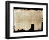 The Temple Scroll, from the Dead Sea Scrolls-null-Framed Photographic Print